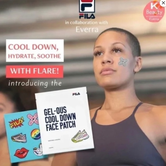 Other - FILA Gel-ous Cool Down Face Patch - 6 patches x 3 each